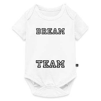 DREAM TEAM - Body à manches courtes Premium Bébé - blanc - Devant