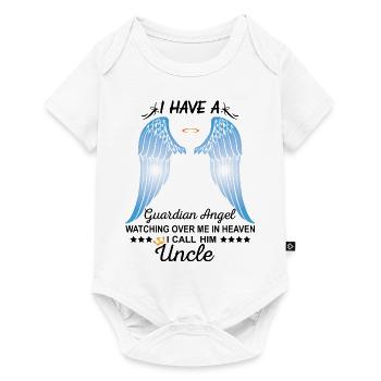 My Uncle Is My Guardian Angel - Baby Premium short-sleeve bodysuit - white - Front
