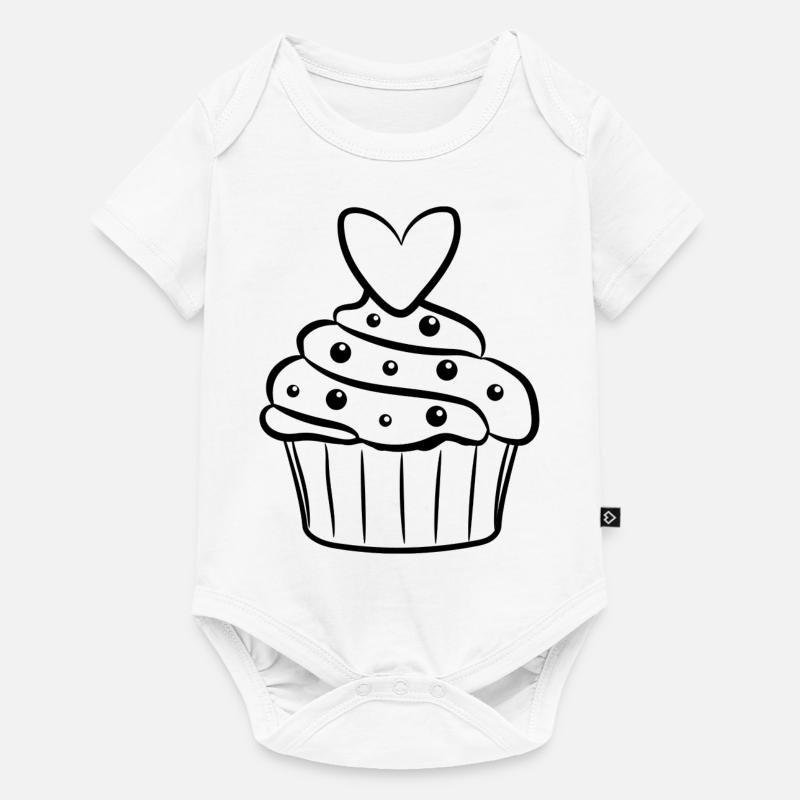 Baking Mom - Baby Premium short-sleeve bodysuit - white