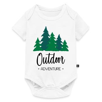 Outdoor Adventure - Baby Premium short-sleeve bodysuit - white - Front