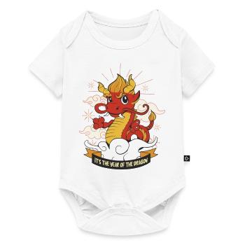Nouvel An chinois Dragon Vietnam I Cadeau - Body à manches courtes Premium Bébé - blanc - Devant