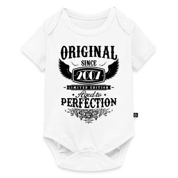 Perfection 2007 -17th Anniversary,Original - Baby Premium short-sleeve bodysuit - white - Front