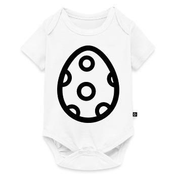 Oeuf - Body à manches courtes Premium Bébé - blanc - Devant