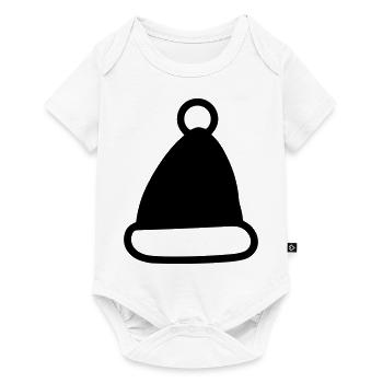 Christmas hat - Baby Premium short-sleeve bodysuit - white - Front
