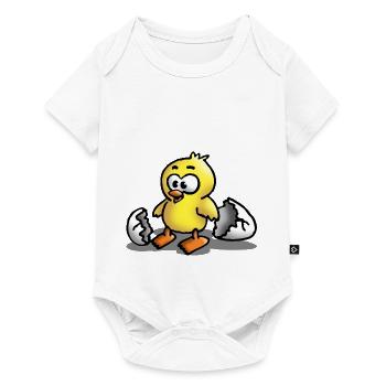 kueken_e - Baby Premium Kurzarmbody - Weiß - Vorne