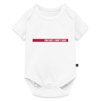 Je me fiche des faits - Body à manches courtes Premium Bébé - blanc - Devant