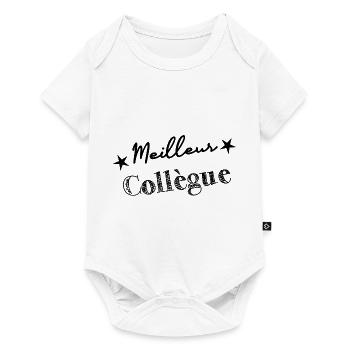 RETRAITE. BONNE RETRAITE. JOYEUSE RETRAITE - Body à manches courtes Premium Bébé - blanc - Devant
