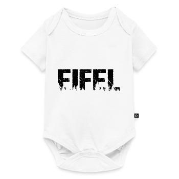 Eifel Forest Hiking - Baby Premium short-sleeve bodysuit - white - Front