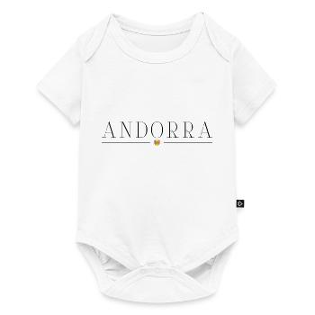 I love Andorra - Baby Premium short-sleeve bodysuit - white - Front