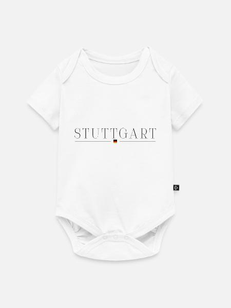 Stuttgart , Deutschland Stil Design T-Shirt - Baby Premium Kurzarmbody - Weiß