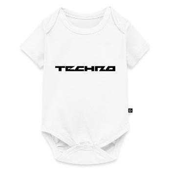 Techno Festival - Body à manches courtes Premium Bébé - blanc - Devant