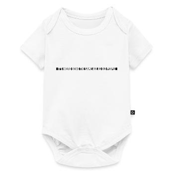 être âgé - Body à manches courtes Premium Bébé - blanc - Devant