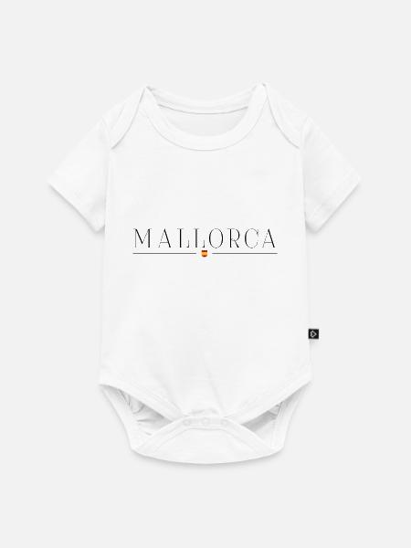 Mallorca Sonnenzauber T-Shirt - Baby Premium Kurzarmbody - Weiß