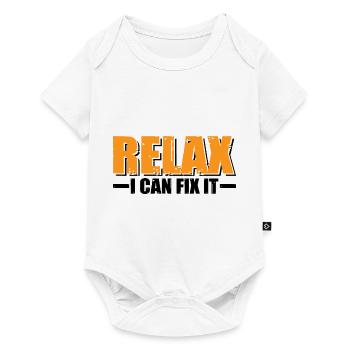 Relax I Can Fix It 15 - Baby Premium short-sleeve bodysuit - white - Front