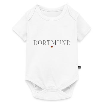 Dortmund Allemagne Elegance Style Design T-Shirt - Body à manches courtes Premium Bébé - blanc - Devant