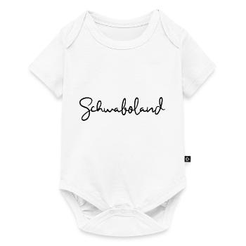 Schwaboland Schwabe Schwäbisch Schwaben - Baby Premium Kurzarmbody - Weiß - Vorne