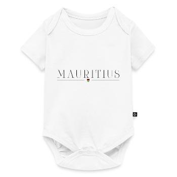 I love Mauritius - Baby Premium short-sleeve bodysuit - white - Front