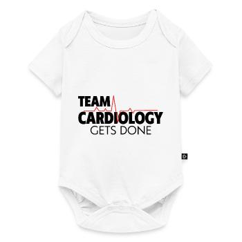 Team Cardiology Gets Done 2 - Baby Premium short-sleeve bodysuit - white - Front