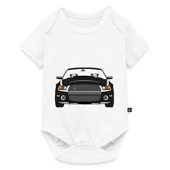 automobile - Baby Premium short-sleeve bodysuit - white - Front