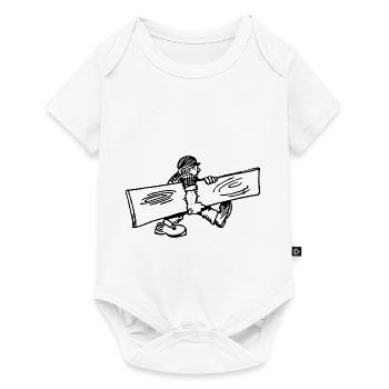 carpenter carpenter carpenter joiner - Baby Premium short-sleeve bodysuit - white - Front