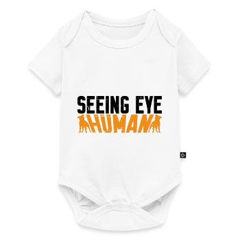 Seeing Eye Human 10 - Baby Premium Kurzarmbody - Weiß - Vorne