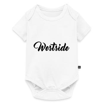 Westside Westen West - Baby Premium Kurzarmbody - Weiß - Vorne