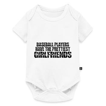 Baseball Players Have The Prettiest Girlfriends 8 - Baby Premium Kurzarmbody - Weiß - Vorne