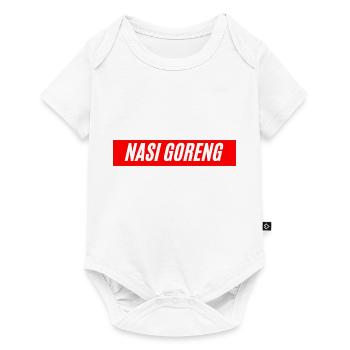Nasi Goreng, your favorite food from Asia - Baby Premium short-sleeve bodysuit - white - Front