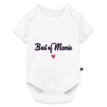 BONNE FÊTE. COEUR. BONNE FÊTE MAMAN. MAMAN - Body à manches courtes Premium Bébé - blanc - Devant