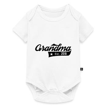 Grandmother 2018 - Baby Premium short-sleeve bodysuit - white - Front