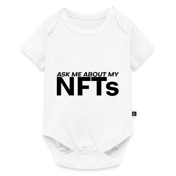 Posez-moi des questions sur mon Nfts 4 - Body à manches courtes Premium Bébé - blanc - Devant