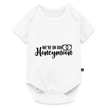 We're On Our Honeymoon 2 - Baby Premium short-sleeve bodysuit - white - Front