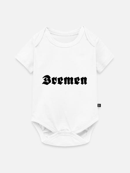 Bremen - Baby Premium Kurzarmbody - Weiß