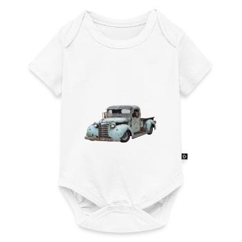 Vintage Pick Up - Baby Premium short-sleeve bodysuit - white - Front