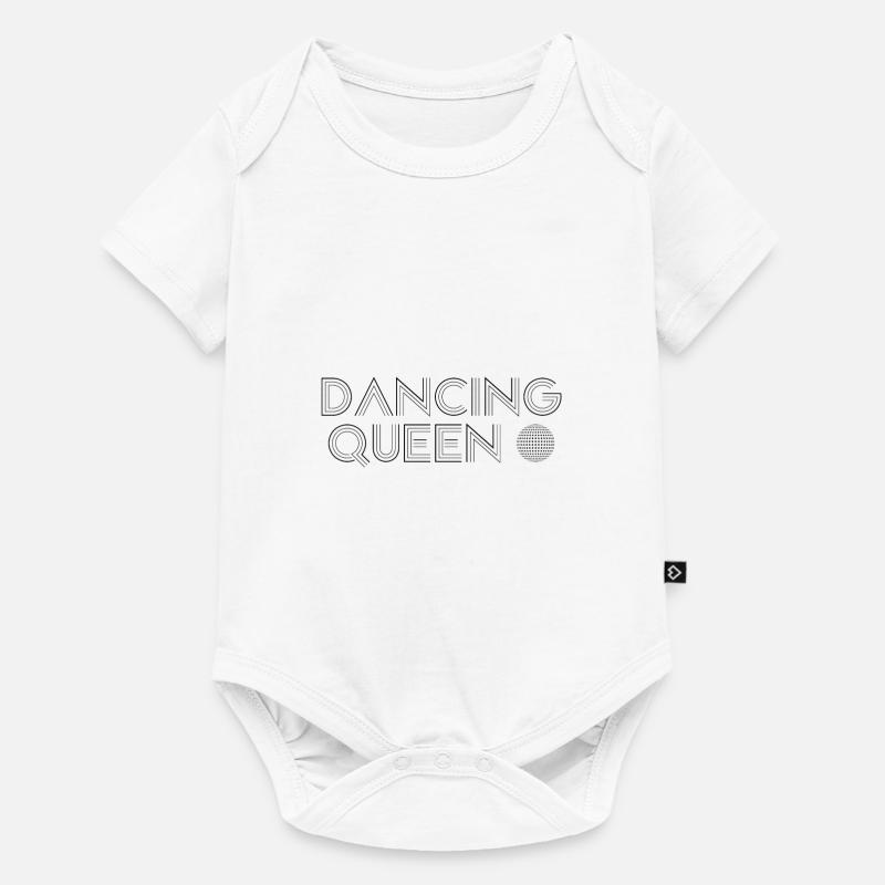 Dancing Queen Geschenkidee - Baby Premium Kurzarmbody - Weiß