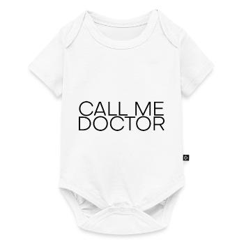 Appelez-moi Docteur 10 - Body à manches courtes Premium Bébé - blanc - Devant