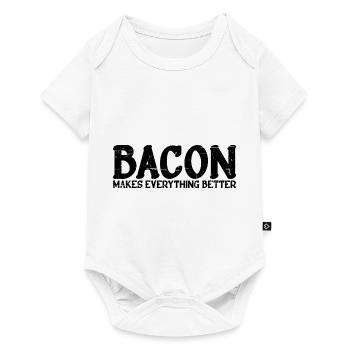 Bacon Makes Everything Better 15 - Baby Premium short-sleeve bodysuit - white - Front