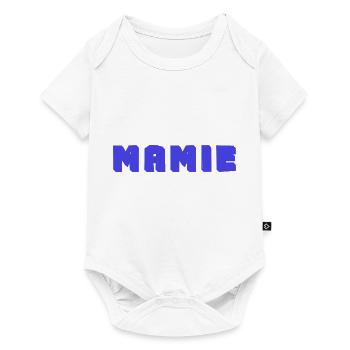 MAMIE. FÊTE DES MÈRES. BONNE FÊTE MAMIE. JE T'AIME - Body à manches courtes Premium Bébé - blanc - Devant