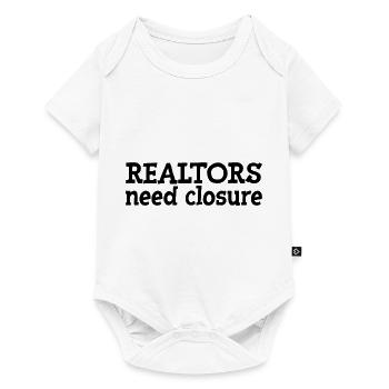 Realtors Need Closure - Baby Premium short-sleeve bodysuit - white - Front