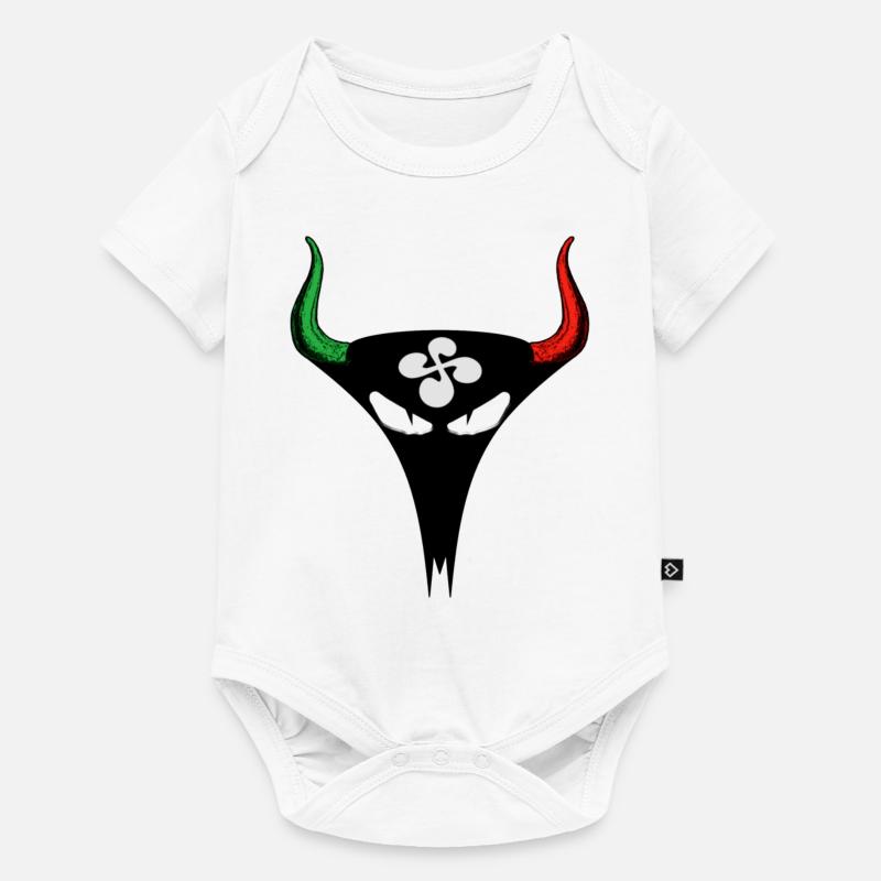 basque bull - Body à manches courtes Premium Bébé - blanc
