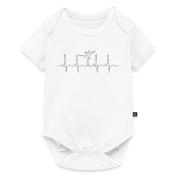 dance classique - Body à manches courtes Premium Bébé - blanc - Devant