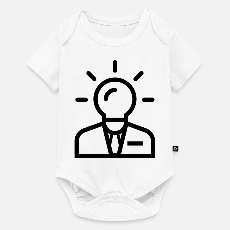 idée d'entreprise - Body à manches courtes Premium Bébé - blanc