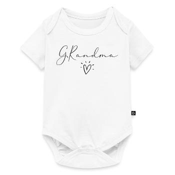 grandma. grandma love. - Baby Premium short-sleeve bodysuit - white - Front