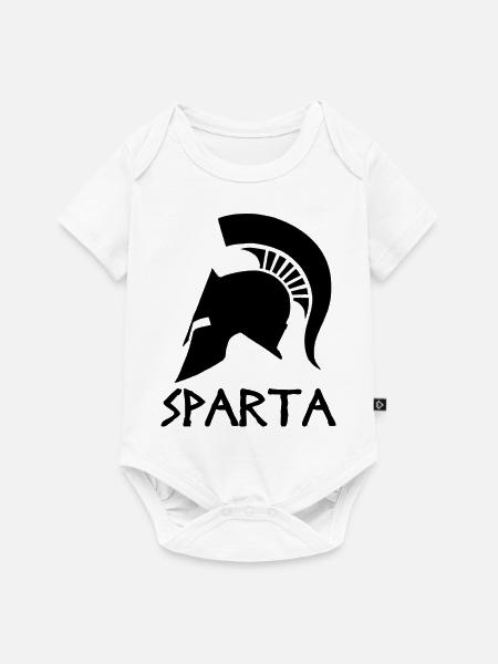 Sparta - Baby Premium Kurzarmbody - Weiß