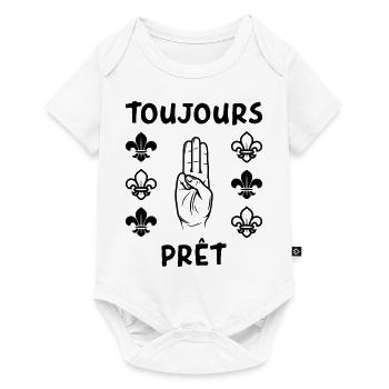 Scout Toujours Prêt ! - Body à manches courtes Premium Bébé - blanc - Devant