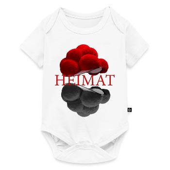 Bollenhüte Heimat 4.0 - Baby Premium Kurzarmbody - Weiß - Vorne