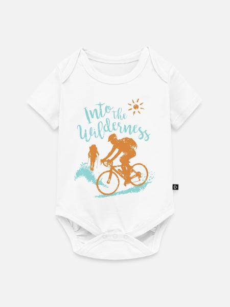 Fahrrad - Baby Premium Kurzarmbody - Weiß