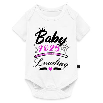 Baby 2025 loading - Baby Premium short-sleeve bodysuit - white - Front
