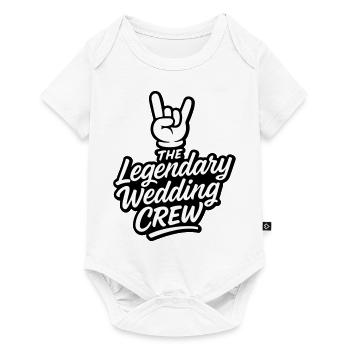 Wedding Crew Wedding Party - Baby Premium short-sleeve bodysuit - white - Front