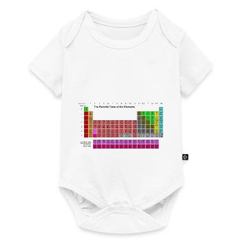 test tube flask tube experiment chemistry chemistry chemistry - Baby Premium short-sleeve bodysuit - white - Front